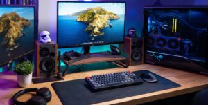 computadoras varios monitores